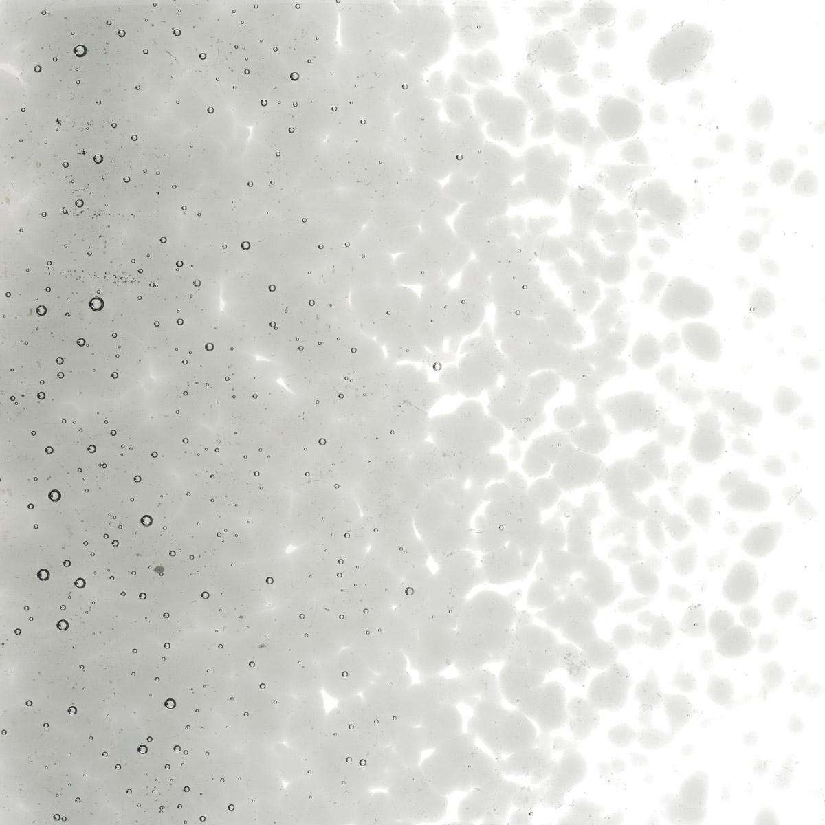 Light Silver Gray Transparent, Medium Frit, Fusible