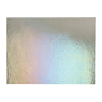 Light Silver Gray Transparent, Thin-rolled, Iridescent, rainbow, 2 mm, Fusible