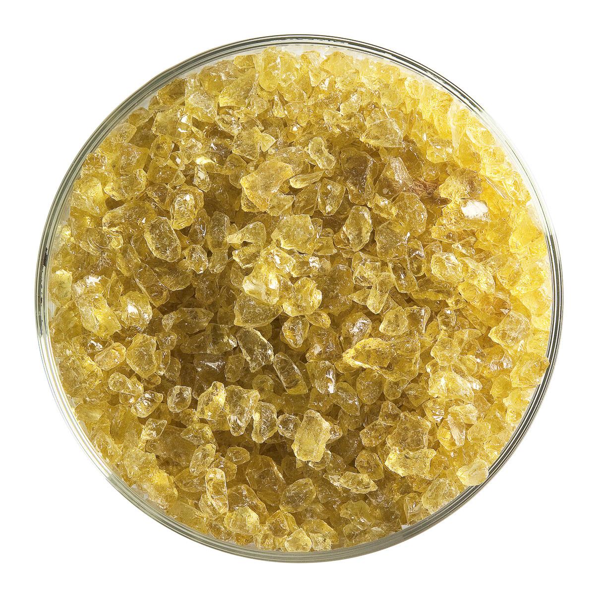 Light Amber Transparent, Coarse Frit, Fusible