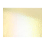 Light Amber Transparent, Double-rolled, Iridescent, rainbow, 3 mm, Fusible