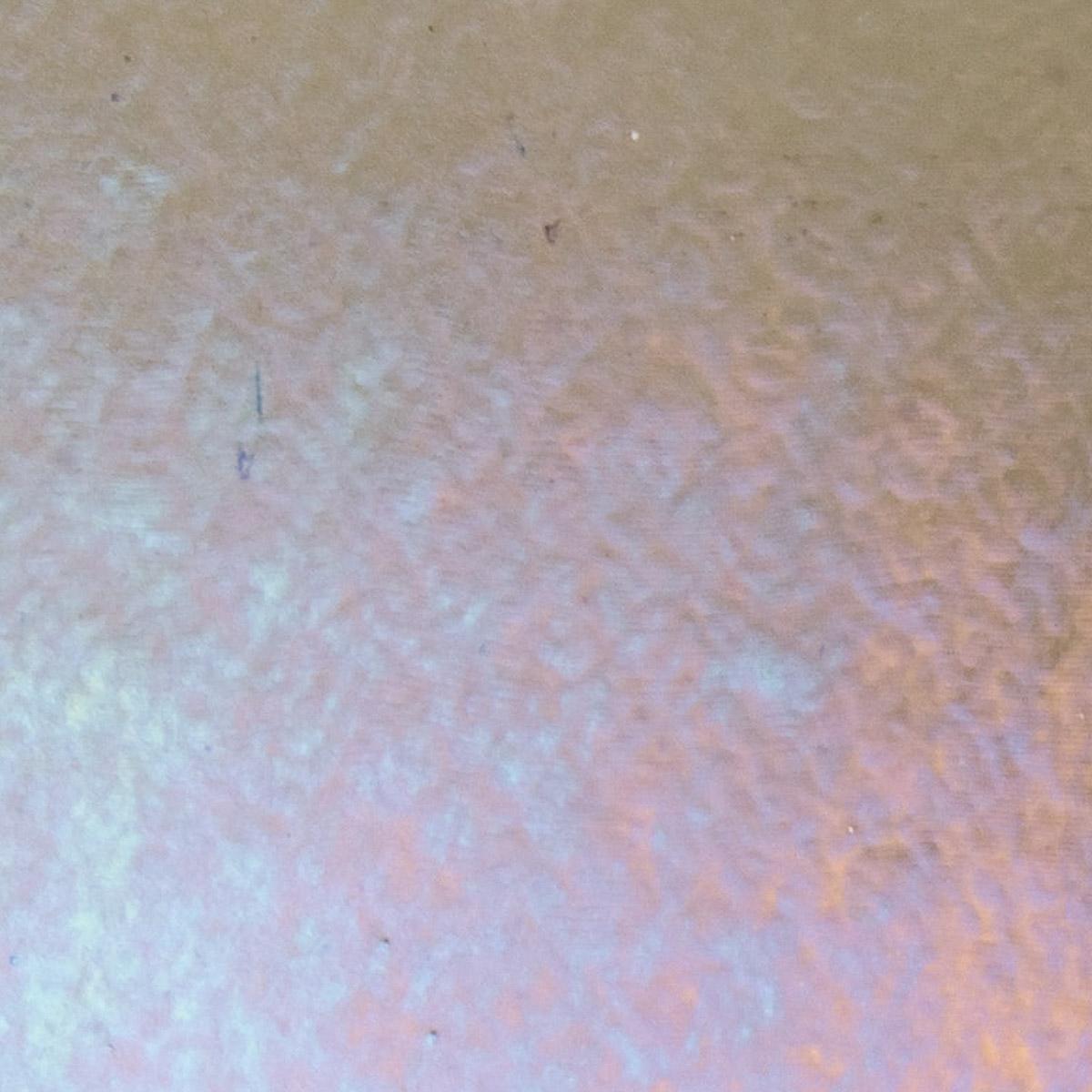 Khaki Transparent, Double-rolled, Iridescent, rainbow, 3 mm, Fusible