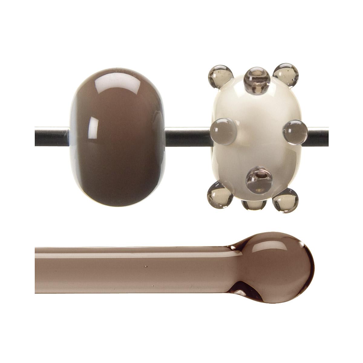 Khaki Transparent, Rod, 5 mm, Fusible