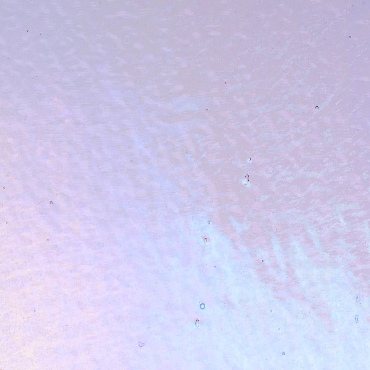 Neo-Lavender Shift Transparent, Double-rolled, Iridescent, rainbow, 3 mm, Fusible