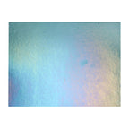 Sea Blue Transparent, Thin-rolled, Iridescent, rainbow, 2 mm, Fusible