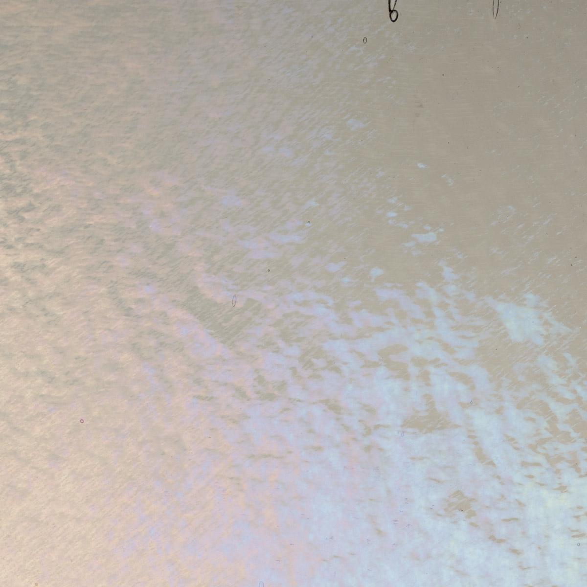 Oregon Gray Transparent, Double-rolled, Iridescent, rainbow, 3 mm, Fusible