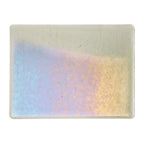 Oregon Gray Transparent, Double-rolled, Iridescent, rainbow, 3 mm, Fusible