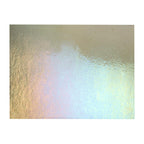 Oregon Gray Transparent, Thin-rolled, Iridescent, rainbow, 2 mm, Fusible
