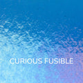 True Blue Transparent, Double-rolled, Iridescent, rainbow, 3 mm, Curious Fusible