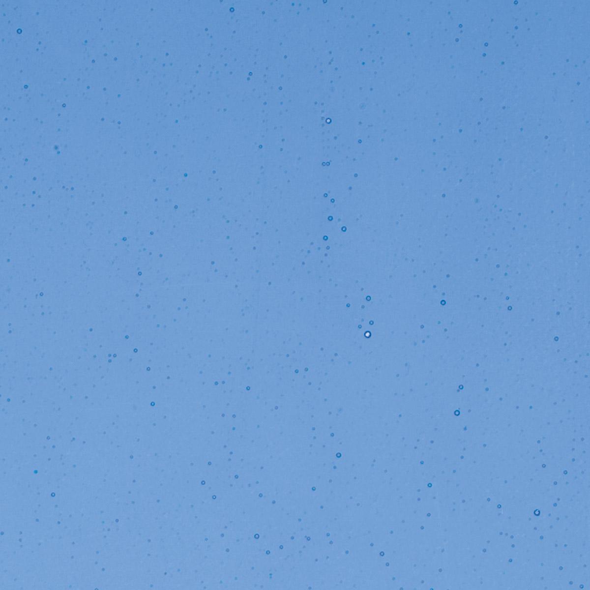 True Blue Transparent, Thin-rolled, 2 mm, Color Sample, 2 x 2 in.