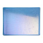 True Blue Transparent, Thin-rolled, Iridescent, rainbow, 2 mm, Fusible