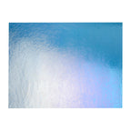 True Blue Transparent, Thin-rolled, Iridescent, rainbow, 2 mm, Fusible