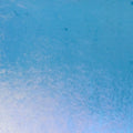 True Blue Transparent, Thin-rolled, Iridescent, rainbow, 2 mm, Color Sample, 2 x 2 in.