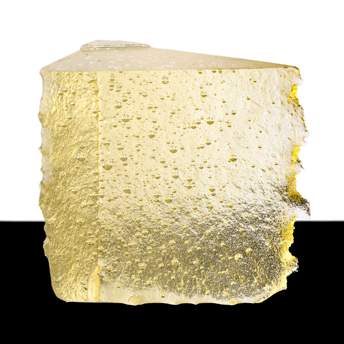 Pale Yellow Tint, Coarse Frit, Fusible