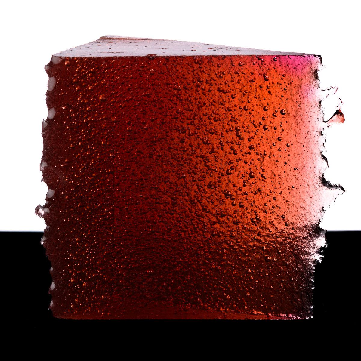 Burnt Scarlet Striker Tint, Medium Frit, Fusible