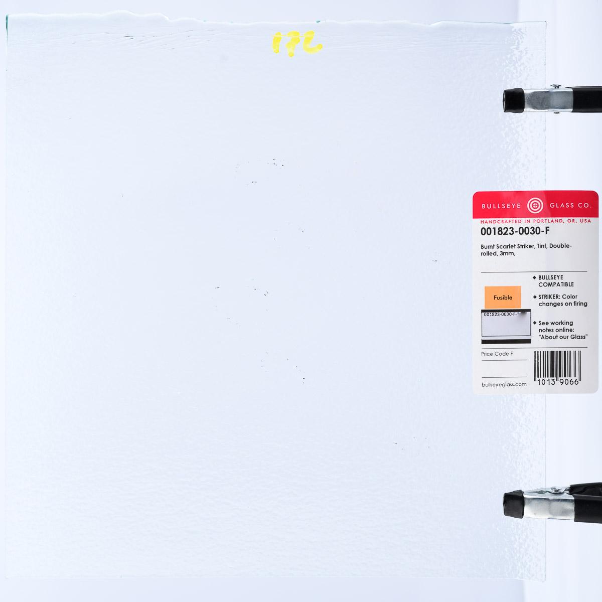 Burnt Scarlet Striker Tint, Double-rolled, 3 mm, Fusible