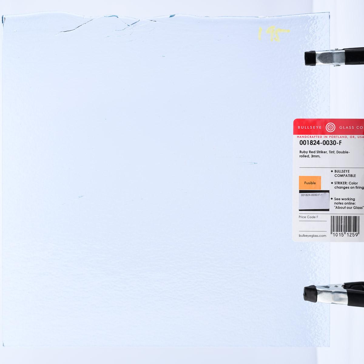 Ruby Red Striker Tint, Double-rolled, 3 mm, Fusible