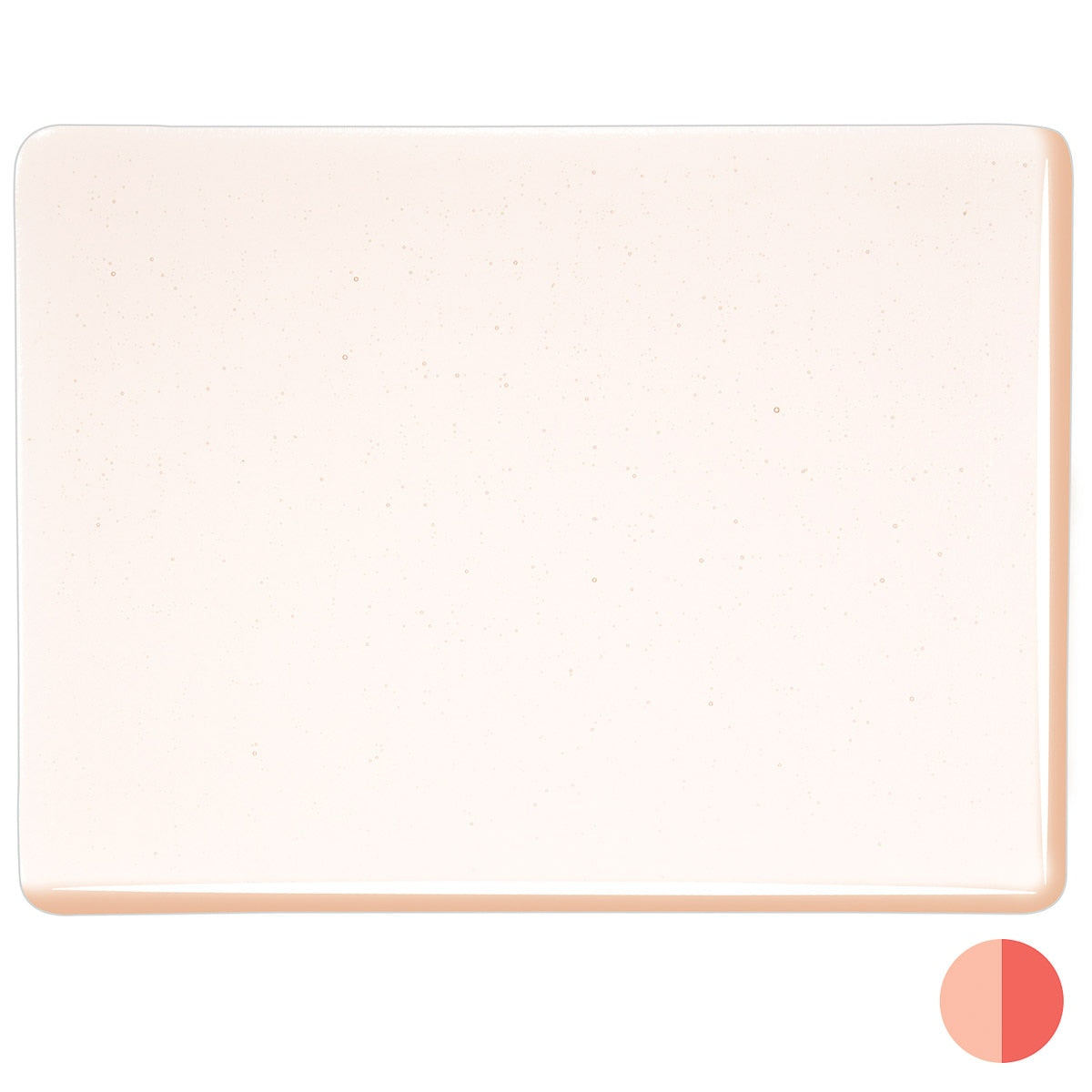 Coral Orange Tint, Double-rolled, 3 mm, Fusible