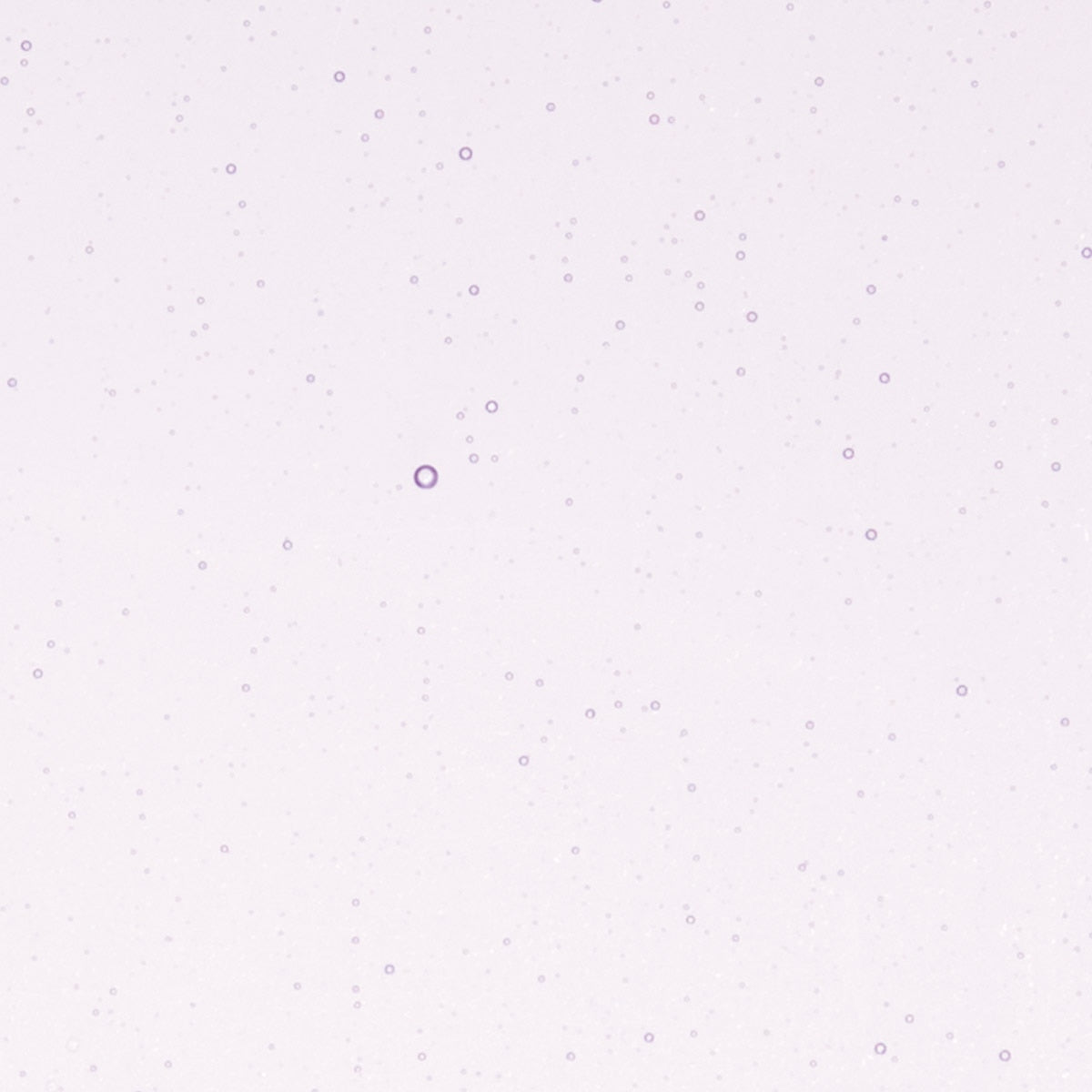 Purple Blue Tint, Double-rolled, 3 mm, Color Sample, 2 x 2 in.