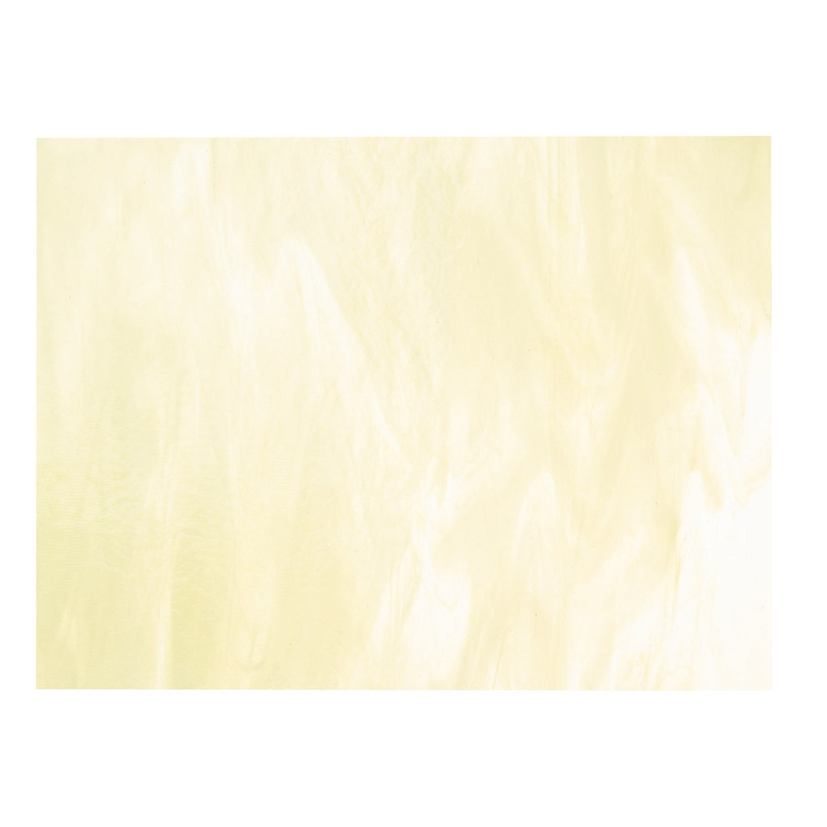 Clear, French Vanilla Opal 2-Color Mix, Double-rolled, 3 mm, Fusible