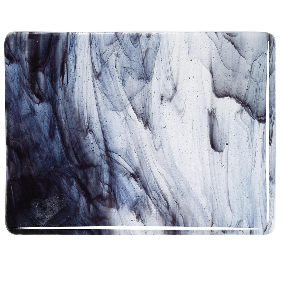 Clear, Black 2-Color Mix, Double-rolled, 3 mm, Fusible