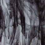 Clear, Black 2-Color Mix, Double-rolled, 3 mm, Color Sample, 2 x 2 in.