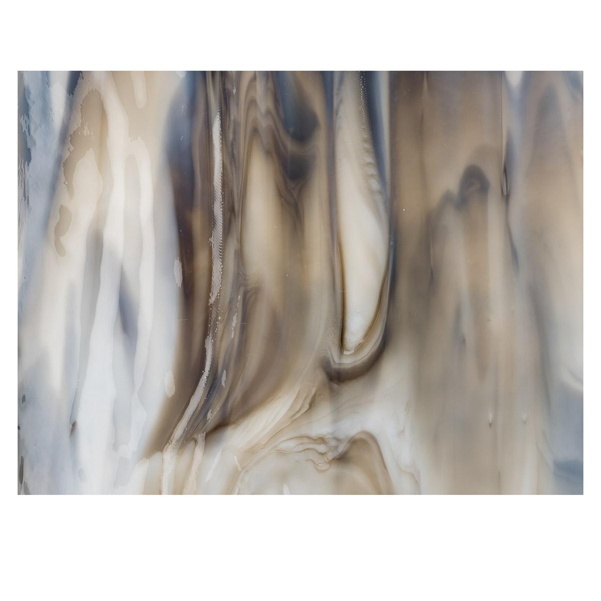 White, Dark Brown 2-Color Mix, Single-rolled, 3 mm, Fusible