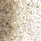 White, Dark Brown 2-Color Mix, Medium Frit, Fusible