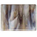 White, Dark Brown 2-Color Mix, Double-rolled, 3 mm, Fusible