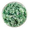 Mint Green Opalescent, Aventurine Green 2-Color Mix, Extra Large Frit, Fusible