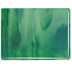 Mint Green Opalescent, Aventurine Green 2-Color Mix, Double-rolled, 3 mm, Fusible