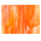 White, Orange Opal 2-Color Mix, Double-rolled, 3 mm, Fusible