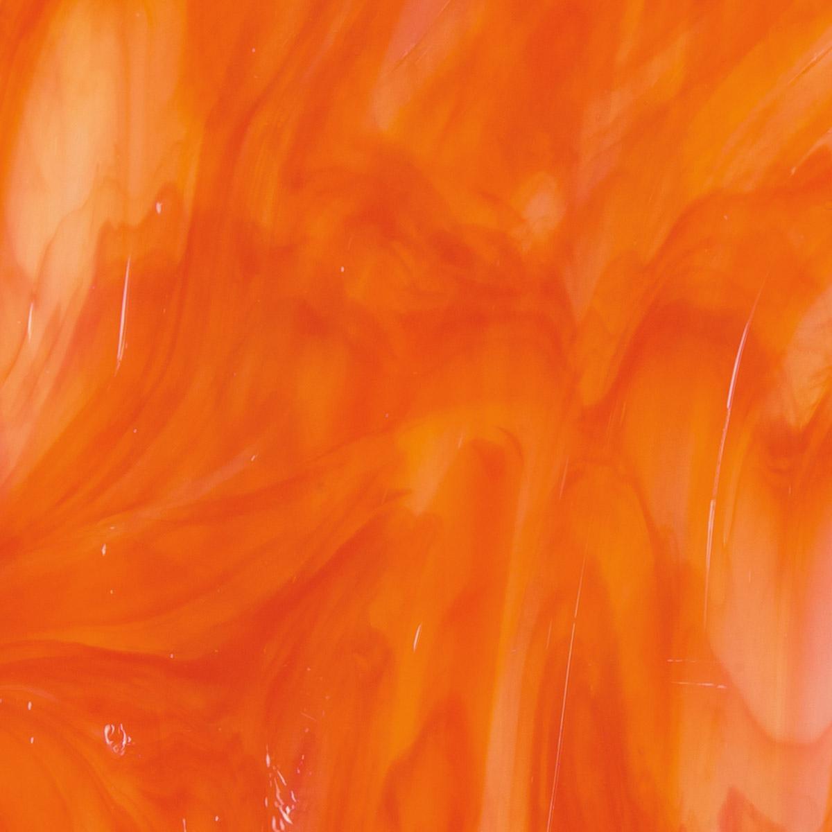 Red Opal, White 2-Color Mix, Single-rolled, 3 mm, Color Sample, 2 x 2 in.