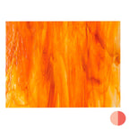 Yellow, Red Striker 2-Color Mix, Double-rolled, 3 mm, Fusible