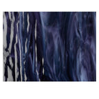 Royal Purple, Powder Blue Opal 2-Color Mix, Single-rolled, 3 mm, Fusible