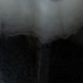 Charcoal Gray, White 2-Color Mix, Double-rolled, 3 mm, Color Sample, 2 x 2 in.