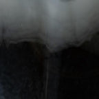 Charcoal Gray, White 2-Color Mix, Double-rolled, 3 mm, Color Sample, 2 x 2 in.