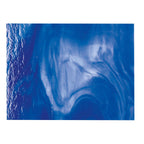 Caribbean Blue, White 2-Color Mix, Double-rolled, 3 mm, Fusible