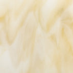 Warm White Opalescent, Light Amber Transparent 2-Color Mix, Double-rolled, 3 mm, Fusible