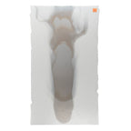 White, Light Silver Gray 2-Color Mix, Cascade, 3 mm, Fusible