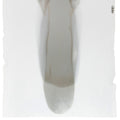 White, Light Silver Gray 2-Color Mix, Cascade, Iridescent, silver, 3 mm, Fusible
