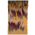 Soft Yellow Opal, Deep Red 2-Color Mix, Double-rolled, 3 mm, Fusible
