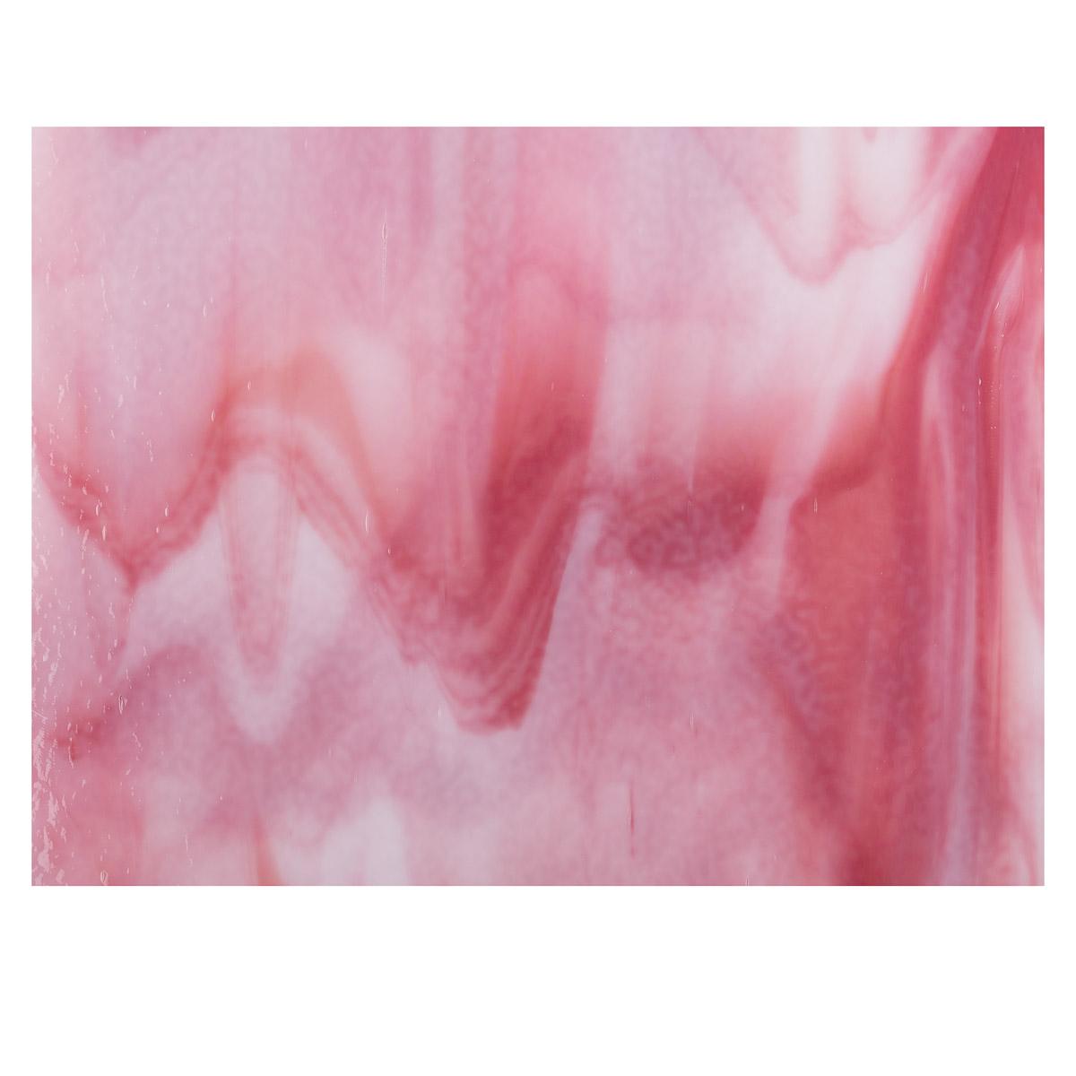 White, Pink Opal 2-Color Mix, Double-rolled, 3 mm, Fusible