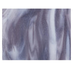 White, Lavender Blue Opal 2-Color Mix, Double-rolled, 3 mm, Fusible