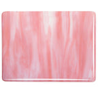 White, Salmon Pink Opal 2-Color Mix, Double-rolled, 3 mm, Fusible
