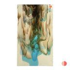 French Vanilla with Lt Turquoise Blue 2-Color Mix, Infusion, 3 mm, Fusible