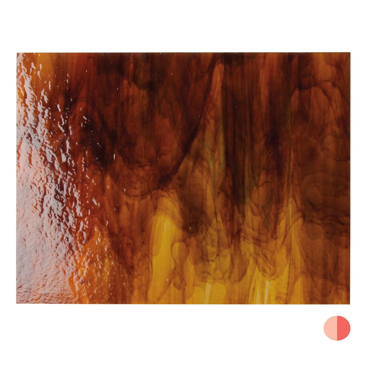 Petrified Wood 2-Color Mix, Double-rolled, 3 mm, Fusible