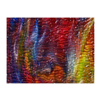 Cranberry Pink, Royal Blue, Spring Green, White 3+ Color Mix, Ripple, 3 mm, Fusible