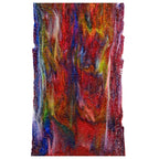 Cranberry Pink, Royal Blue, Spring Green, White 3+ Color Mix, Ripple, 3 mm, Fusible