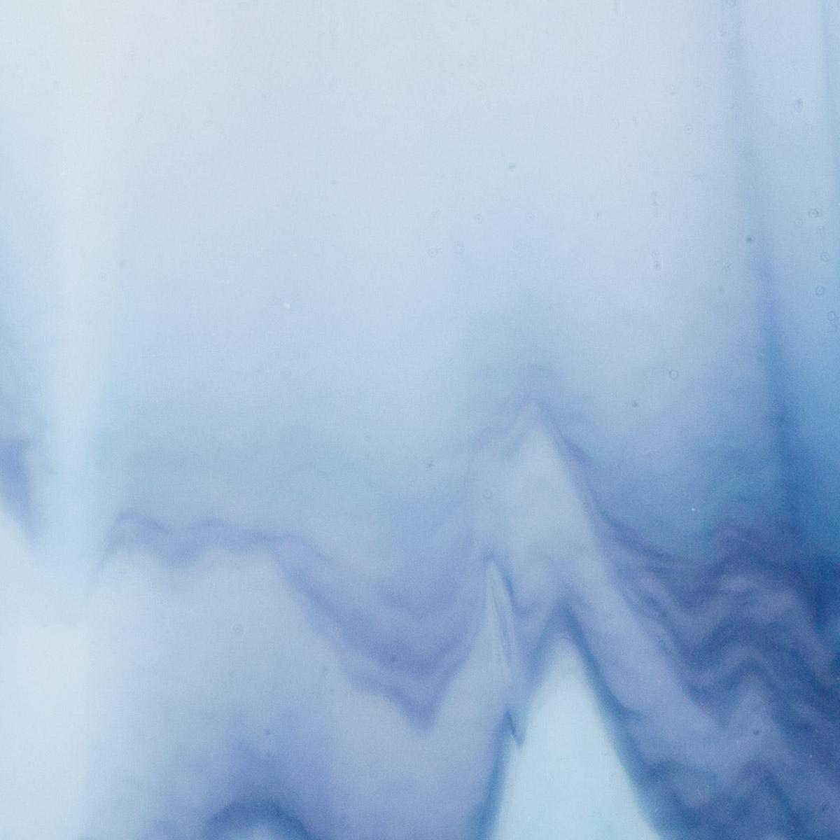 White, Turquoise Blue, Midnight Blue 3+ Color Mix, Double-rolled, 3 mm, Color Sample, 2 x 2 in.