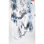 Clear, White, Black 3+ Color Mix, Graffiti, 3 mm, Fusible